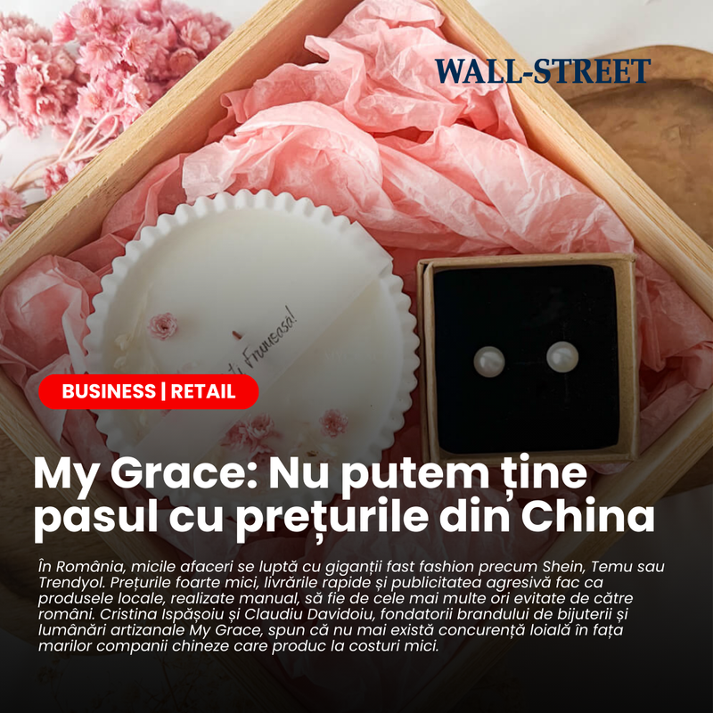 MyGrace: Nu putem ține pasul cu prețurile din China