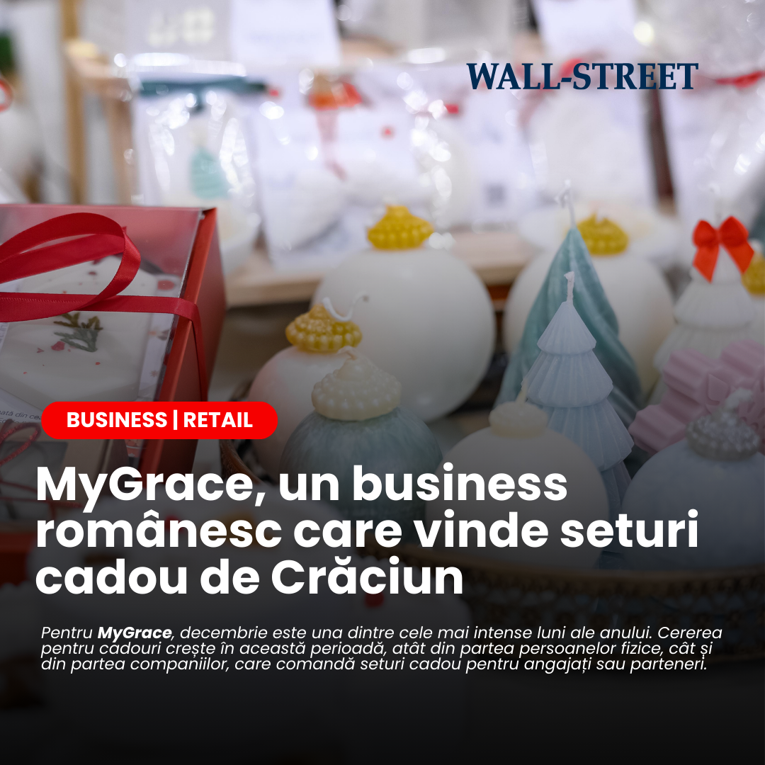 WALLSTREET – MyGrace, un business românesc care vinde seturi cadou de Crăciun