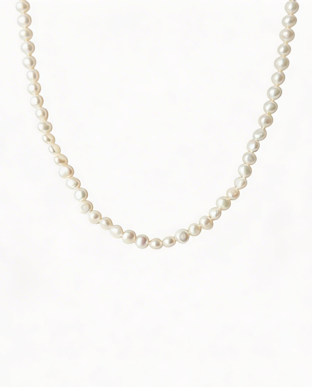 colier perle naturale argint 925 alb 5mm MYGRACE