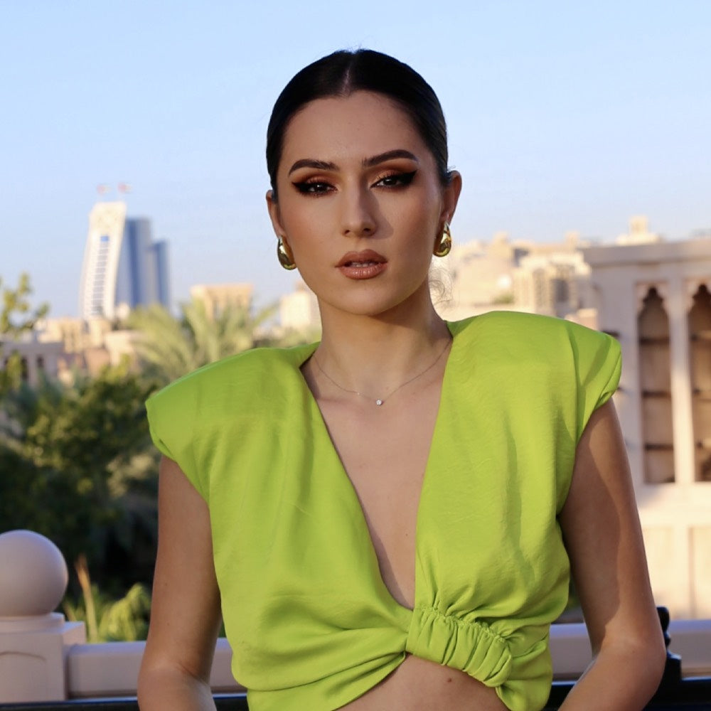 Cercei Stud ”Be stylish”, aurii, model lacrimă, oțel inoxidabil, placați cu aur 18K