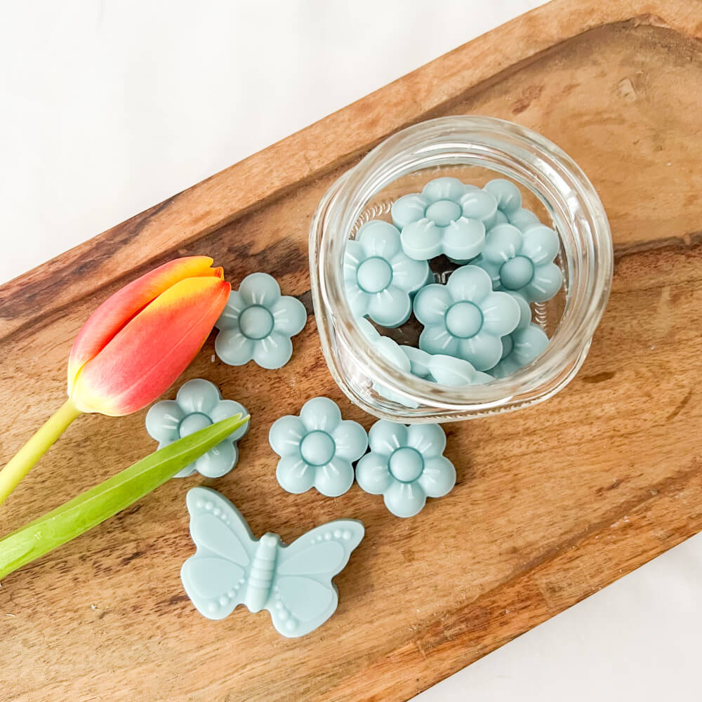 Ceară parfumată, floricele bleu (wax melts ceară soia pură)