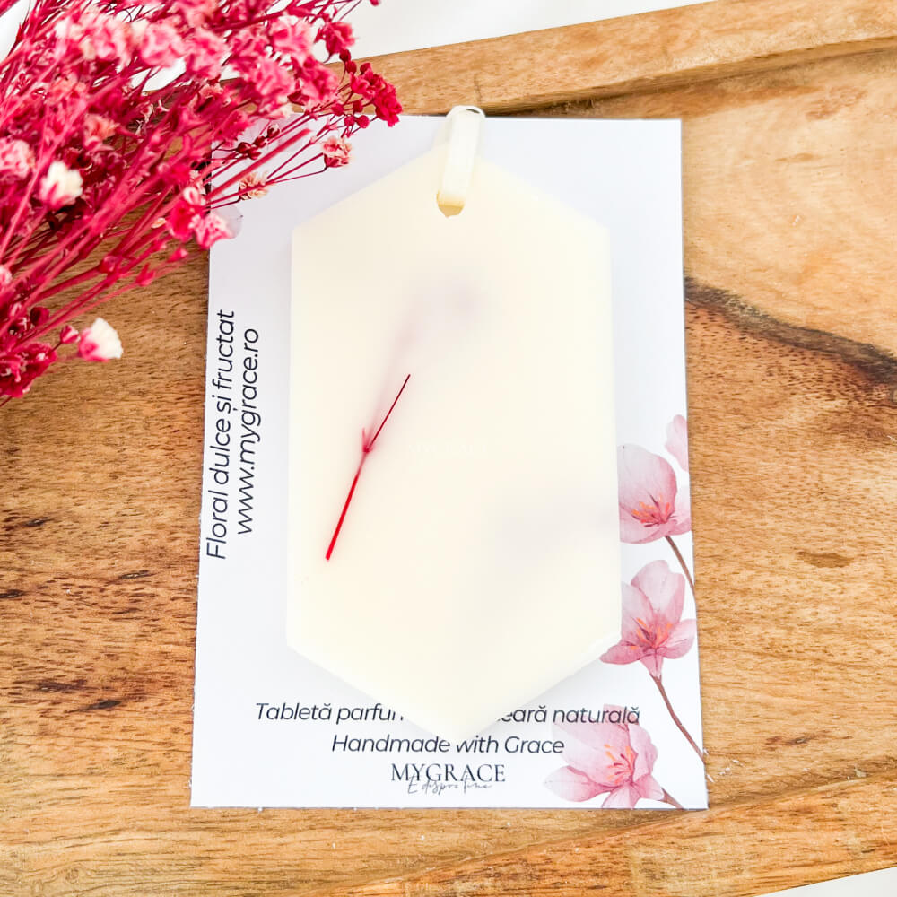 Odorizant dulap ”Floral dulce și fructat”, ceară naturală