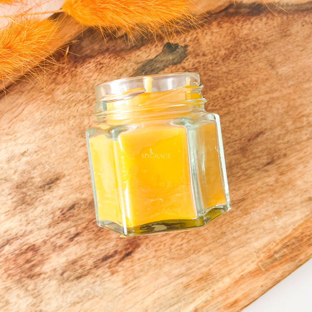Beeswax Candle – Air Purification, 100% Pure Beeswax, Natural Honey Scent