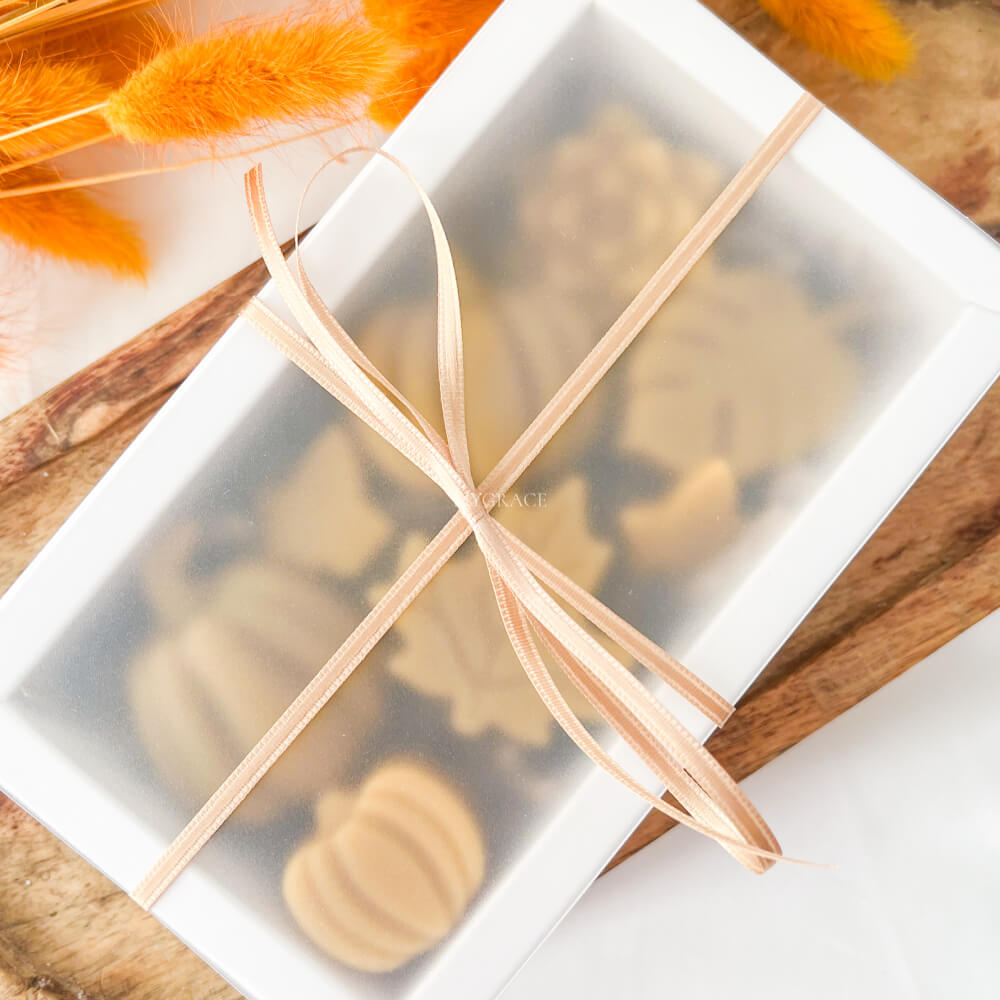 Beeswax Air-Purifying Gift Set, Natural Wax Melts, Various Figurines – Autumn Gift Set