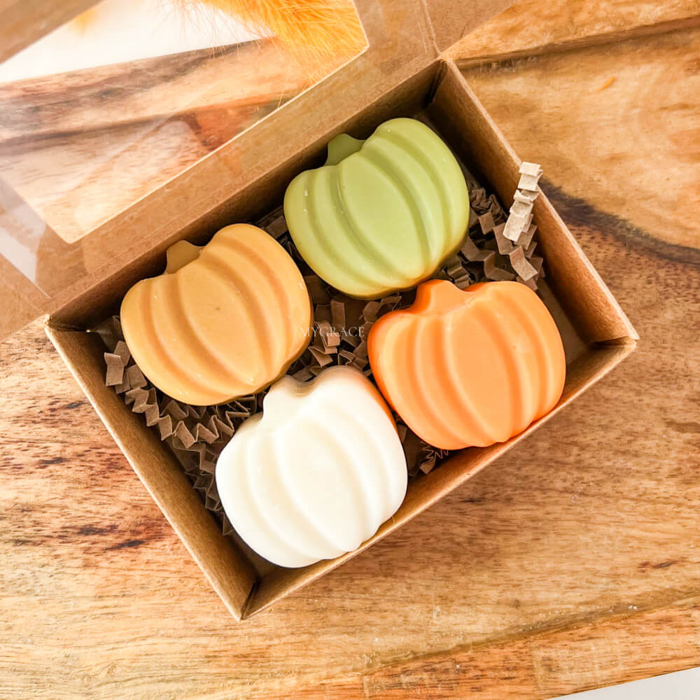 Ceară parfumată ”Pumpkin Party”, ceară naturală, mix parfumuri toamnă, 35 g