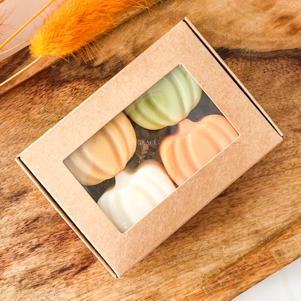 Ceară parfumată ”Pumpkin Party”, ceară naturală, mix parfumuri toamnă, 35 g