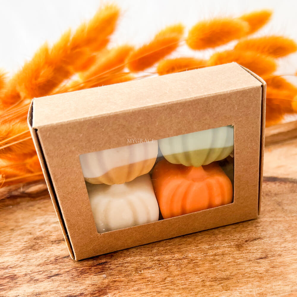 Ceară parfumată ”Pumpkin Party”, ceară naturală, mix parfumuri toamnă, 35 g