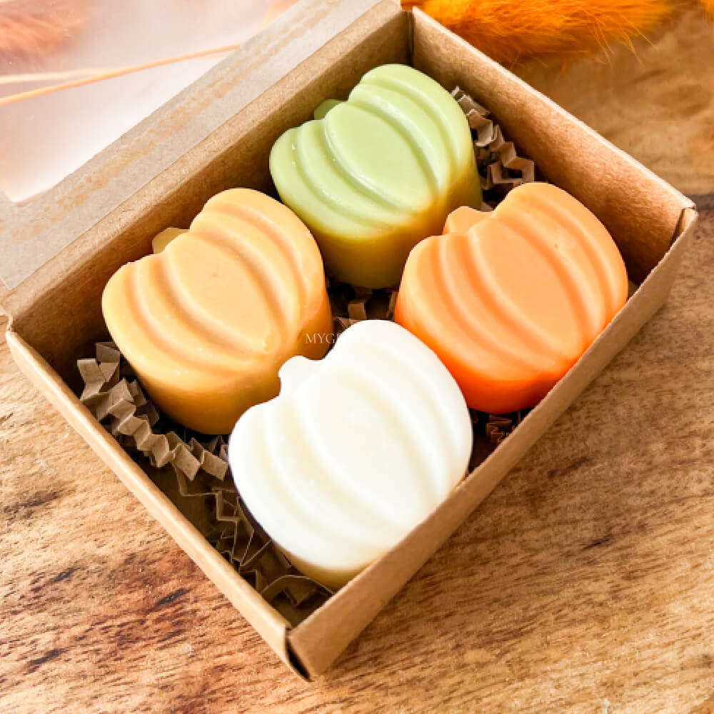 Ceară parfumată ”Pumpkin Party”, ceară naturală, mix parfumuri toamnă, 35 g