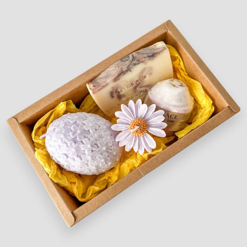 Cutie cadou cu fereastră și fundă, maro, carton, 20x12x6 cm (cutie produse multiple)