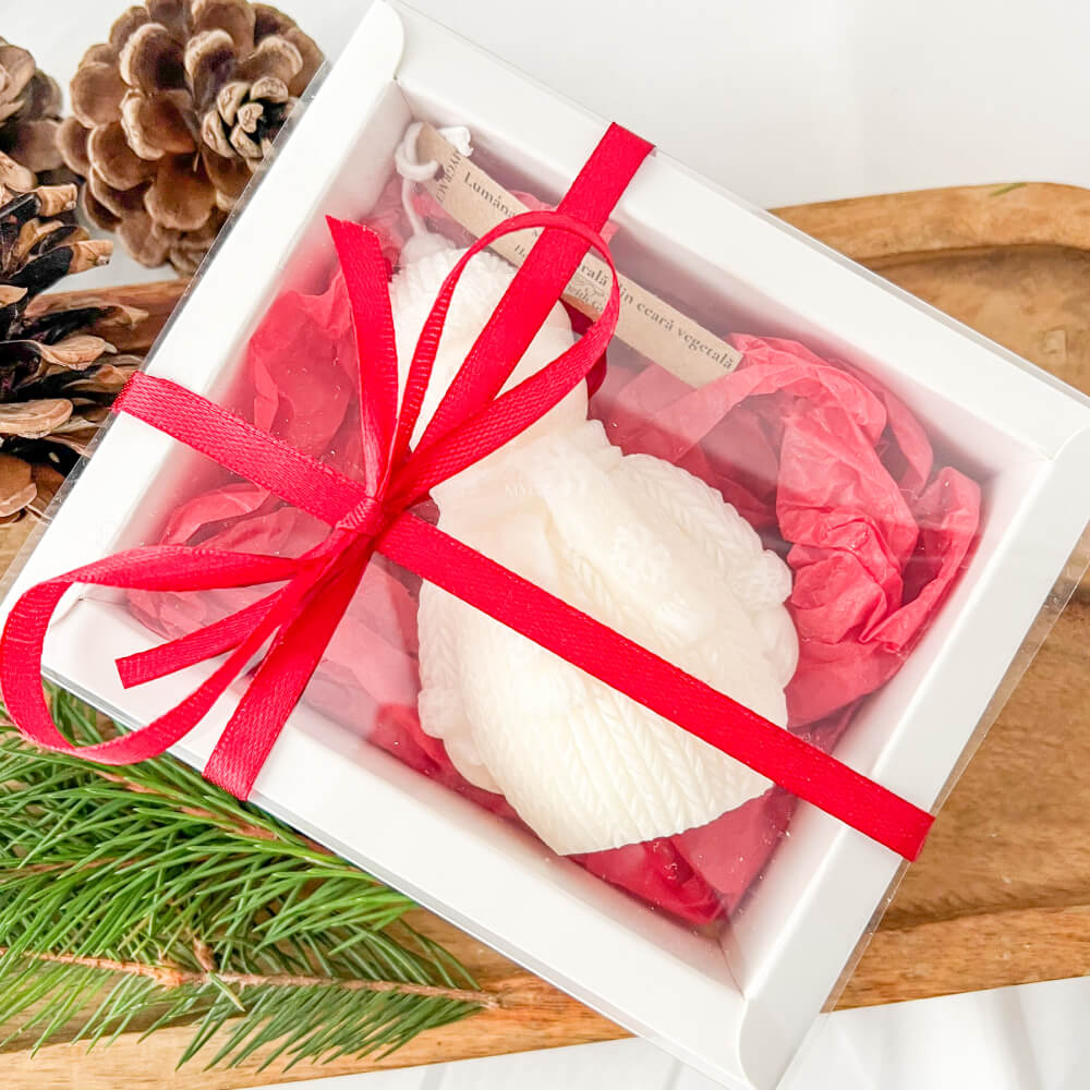 Christmas Candle, Scented, Natural Wax, Snowman, Limited Christmas Edition