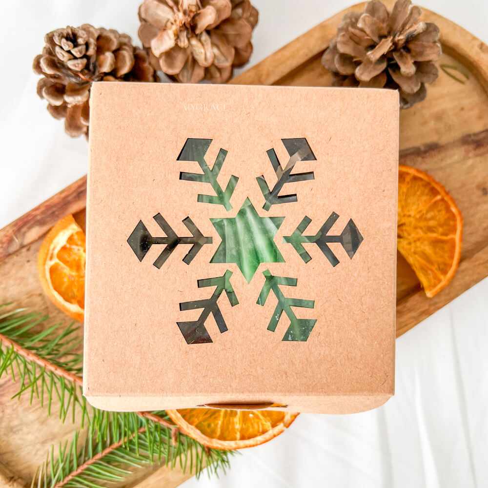 Christmas Candle, Scented, Natural Wax, Green Christmas Tree 2, Limited Christmas Edition