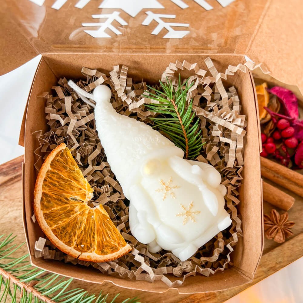 Christmas Candle, Scented, Natural Wax, Grumpy Elf, Limited Edition Christmas