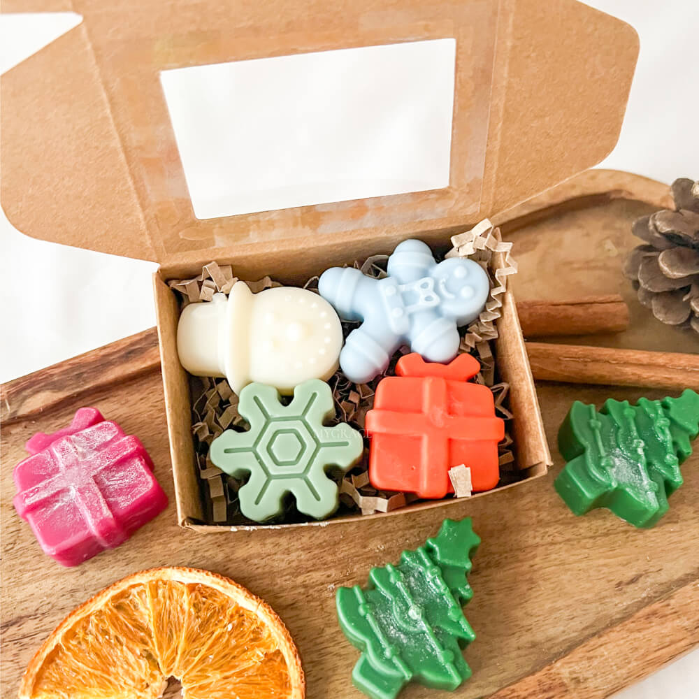 Ceară parfumată Crăciun, figurine Crăciun (wax melts ceară soia pură)