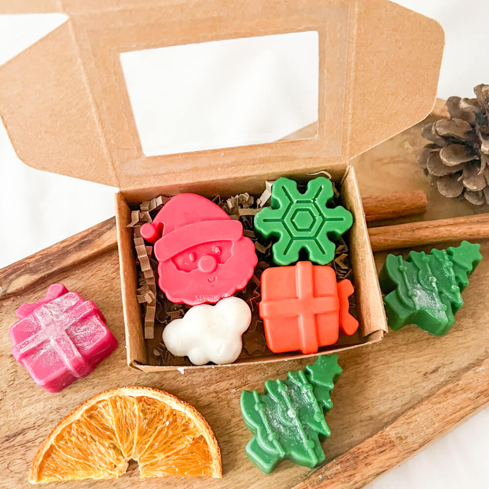 Ceară parfumată Crăciun, figurine Crăciun (wax melts ceară soia pură)