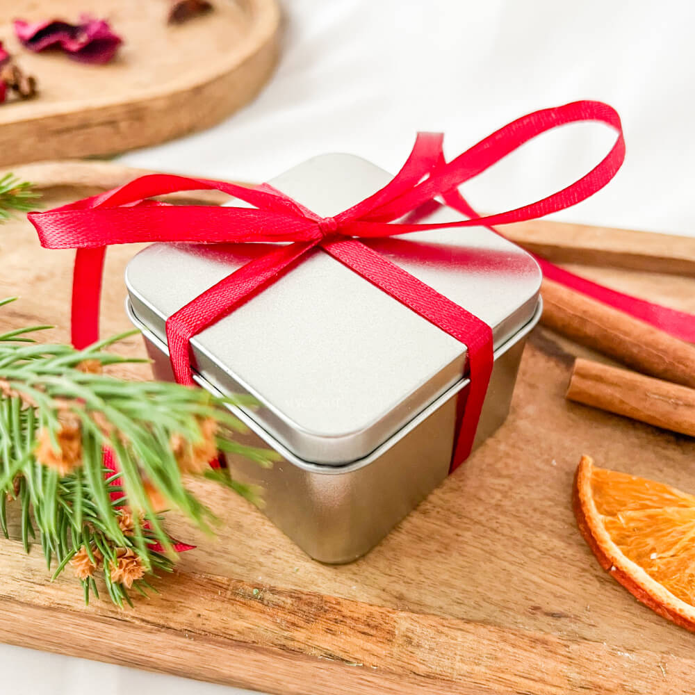 Christmas Scented Wax Melts "The Little Christmas Trees Box" (Pure Soy Wax)