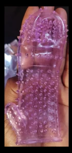 Reusable Crystal Condom Washable Silicone Crystal Condom